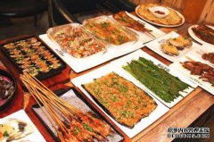 烧烤，你必须订购四种烤蔬菜，便宜又