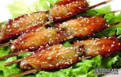 如何没有箔的烤鸡翅