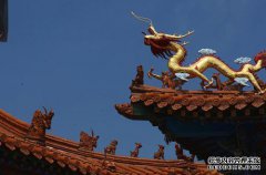 寺庙，珍贵手工艺品的精美建筑