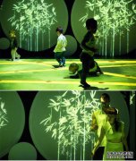 在现场首映了“儿童之家，熊猫之家”